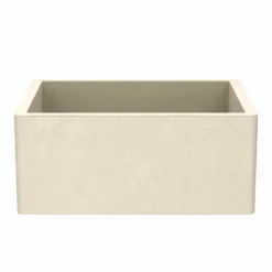 Native Trails 24" NativeStone Concrete Farmhouse Sink, Sand, NSK2418-D
