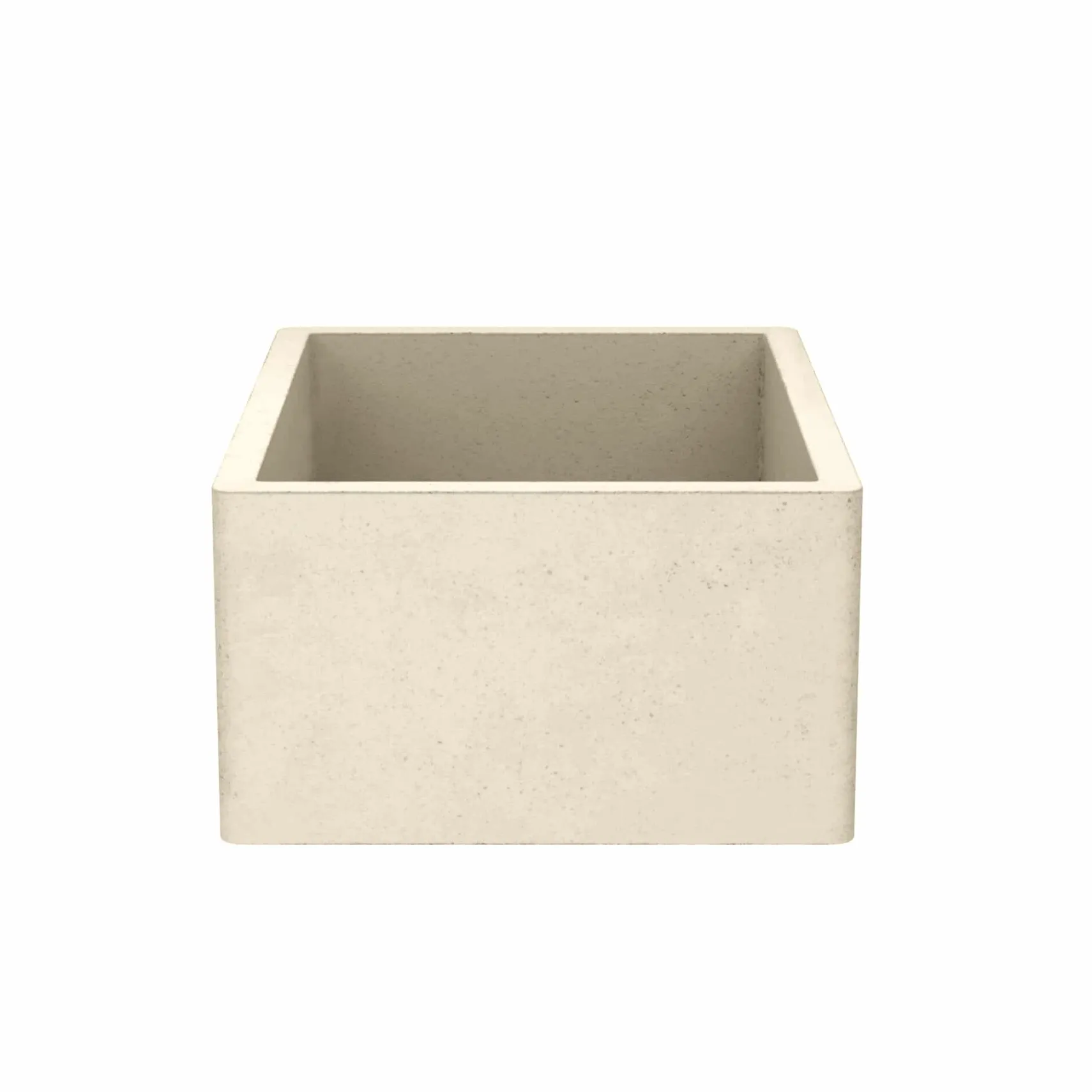 Native Trails 24" NativeStone Concrete Farmhouse Sink, Sand, NSK2418-D