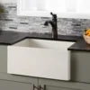 Native Trails 24" NativeStone Concrete Farmhouse Sink, Pearl, NSK2418-P