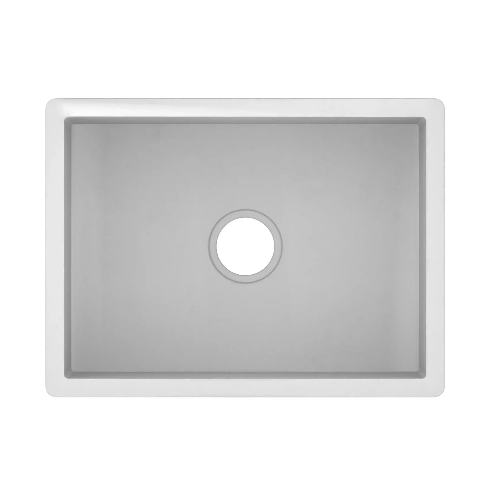 Native Trails 24" NativeStone Concrete Farmhouse Sink, Pearl, NSK2418-P