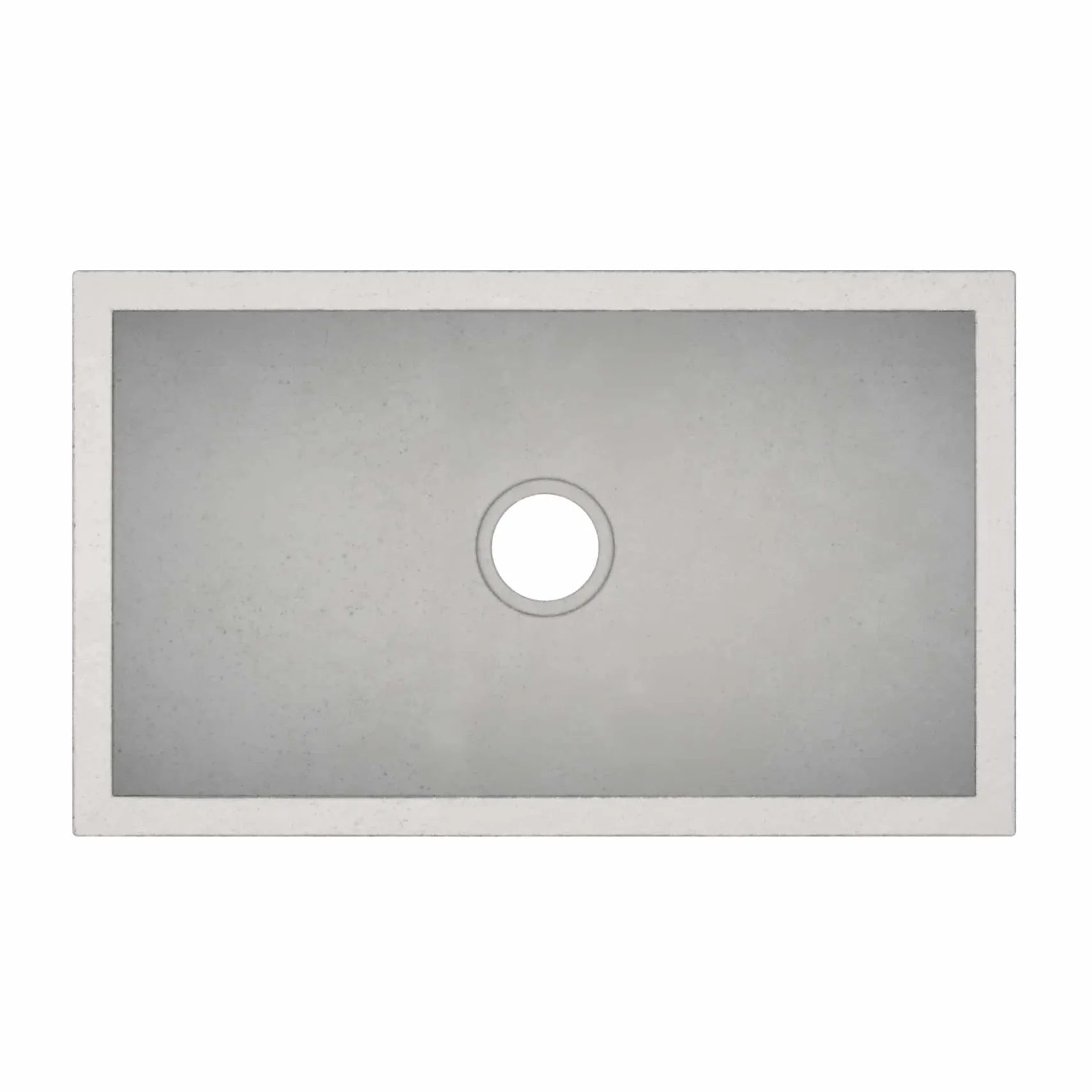 Native Trails 30" NativeStone Concrete Farmhouse Sink, Ash, NSK3018-A