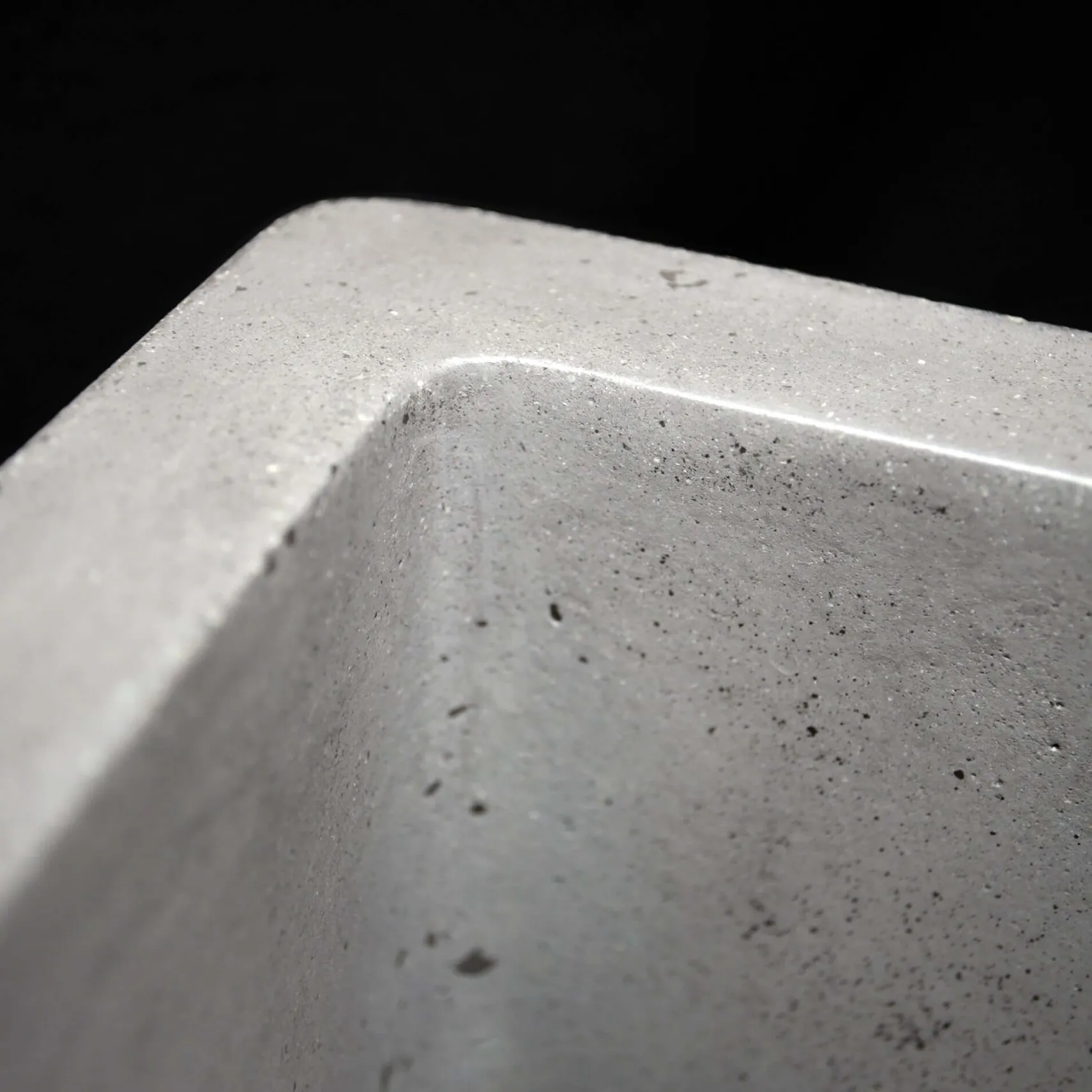 Native Trails 30" NativeStone Concrete Farmhouse Sink, Ash, NSK3018-A
