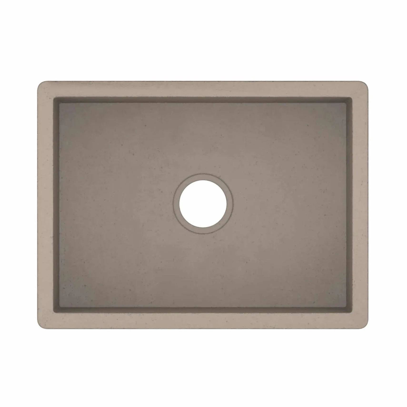 Native Trails 24" NativeStone Concrete Farmhouse Sink, Earth, NSK2418-E