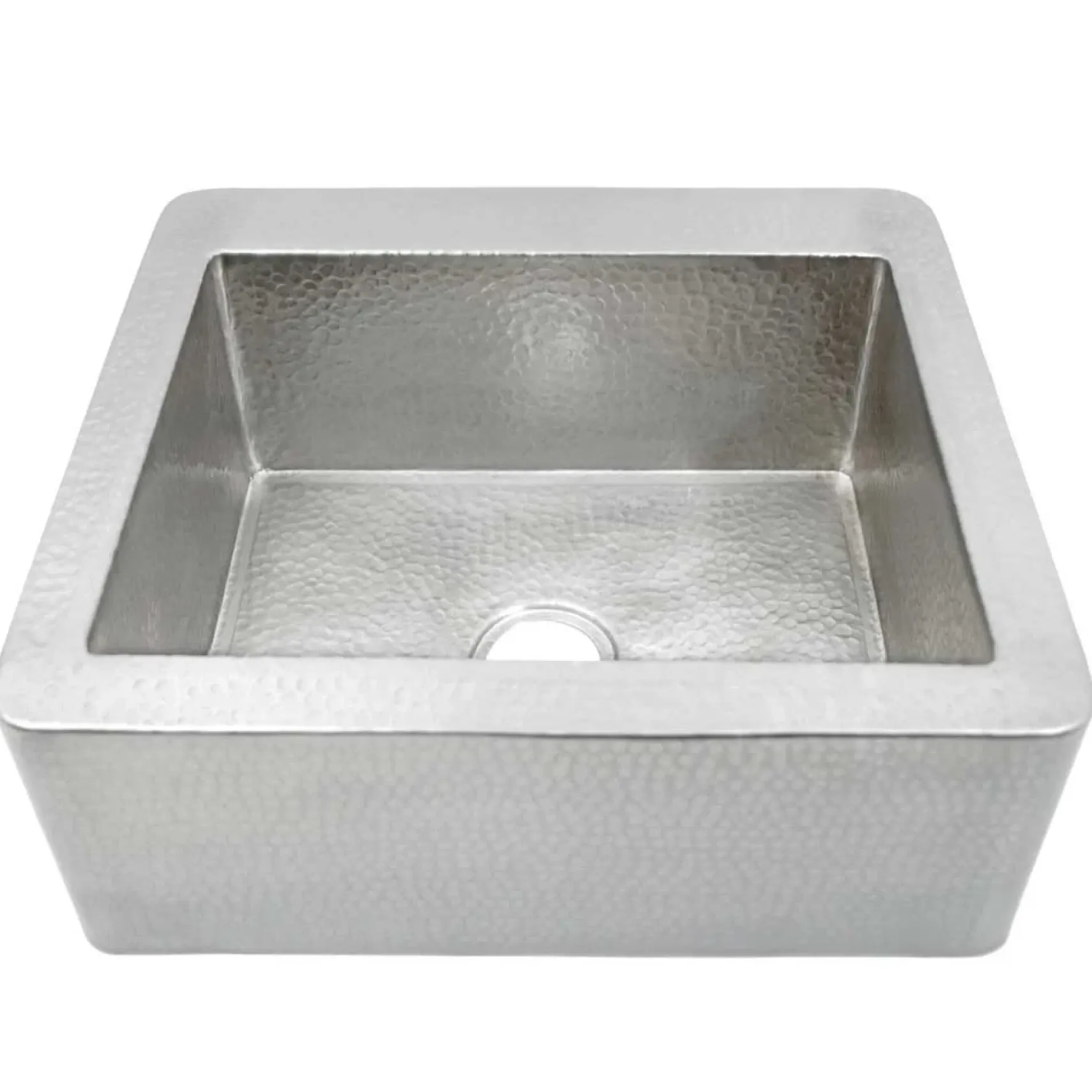 Native Trails 25" Nickel Farmhouse Sink, Brushed Nickel, CPK570
