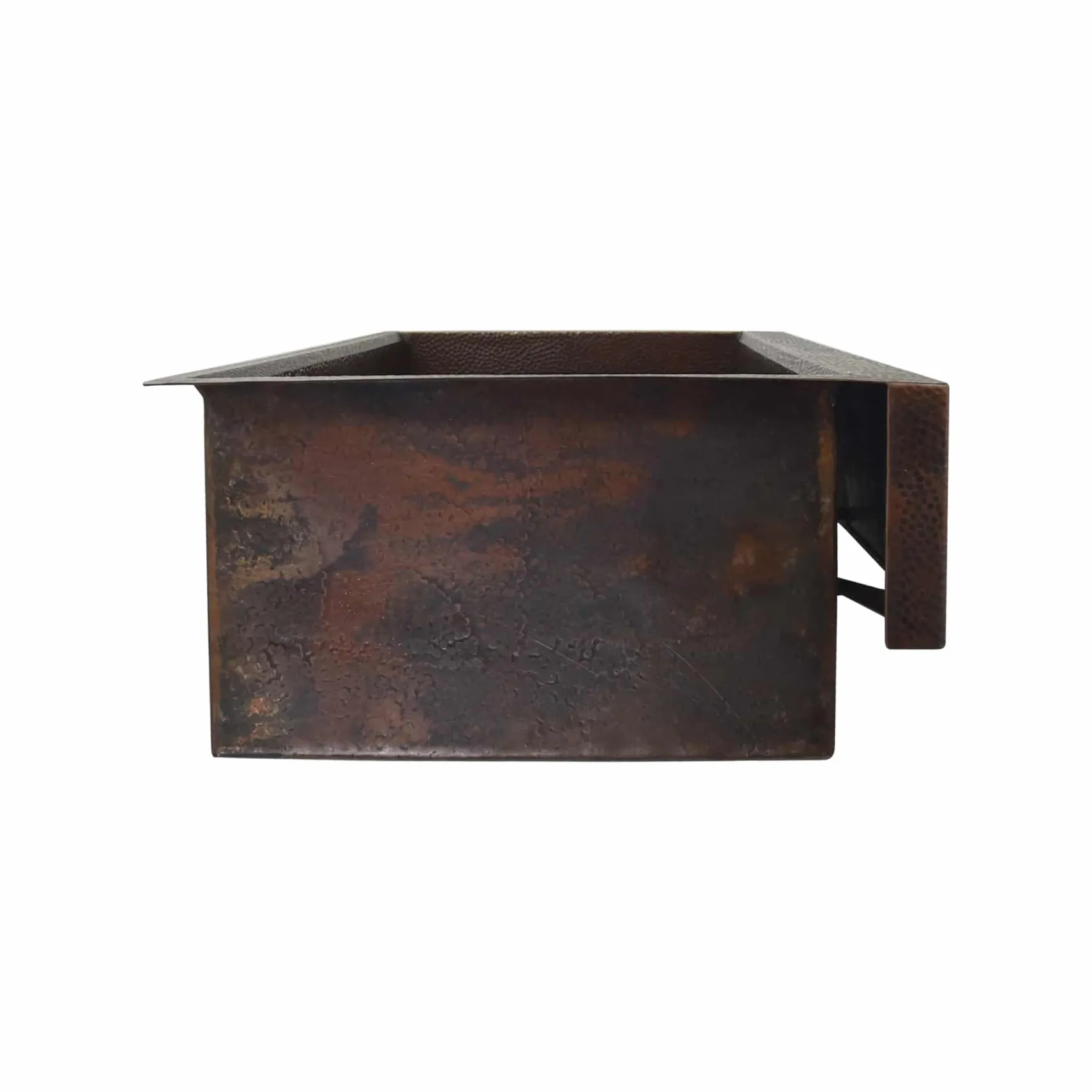 Native Trails Paragon Concierge 33" Copper Workstation Farmhouse Kitchen Sink, Antique Copper, CPKG291