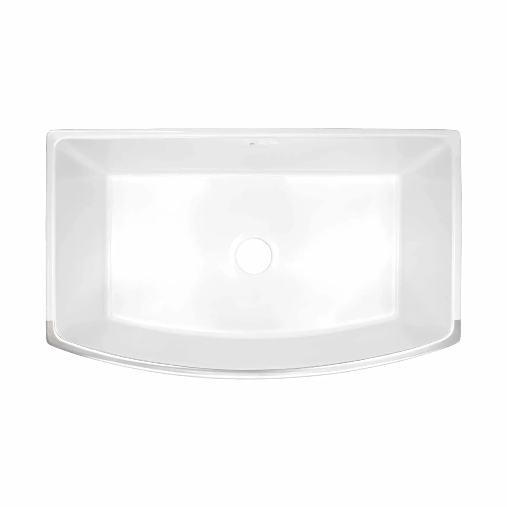 Native Trails Rendezvous 33" Fireclay Farmhouse Sink, Silver, PMK3320-S