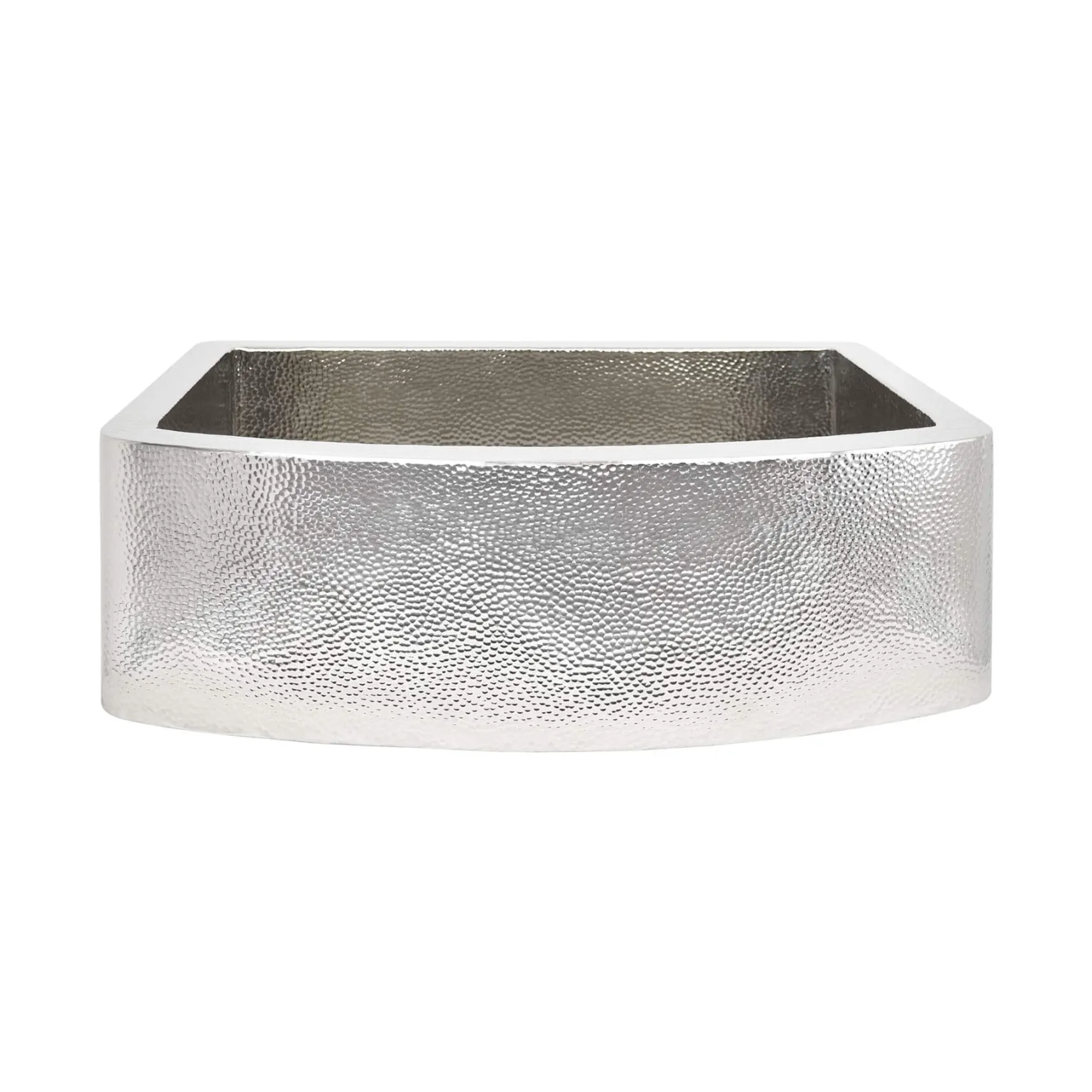 Native Trails Rhapsody 33" Copper Farmhouse Sink, Polished Nickel, CPK895