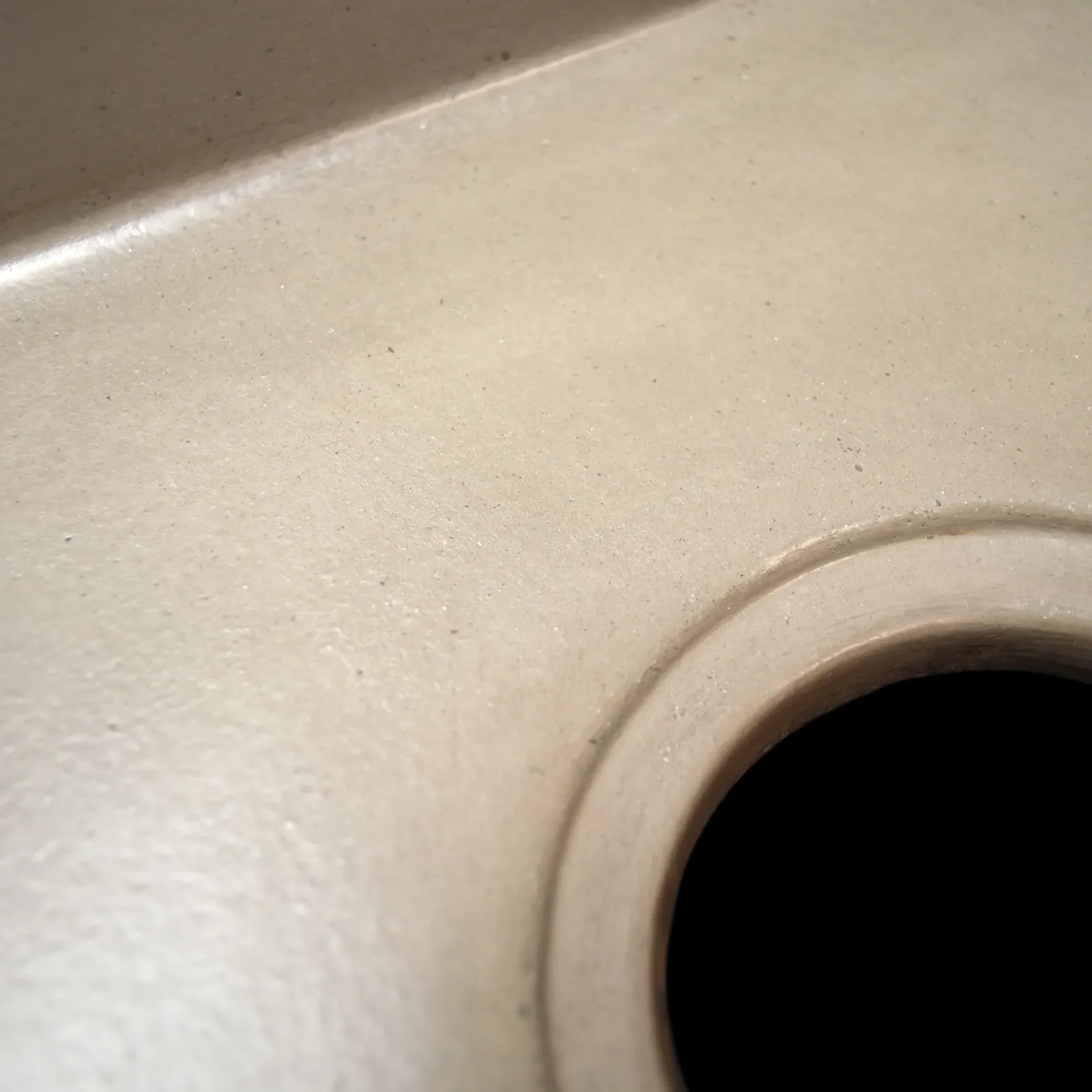 Native Trails Ventana 15" NativeStone Concrete Farmhouse Sink, Earth, NSB1515-E