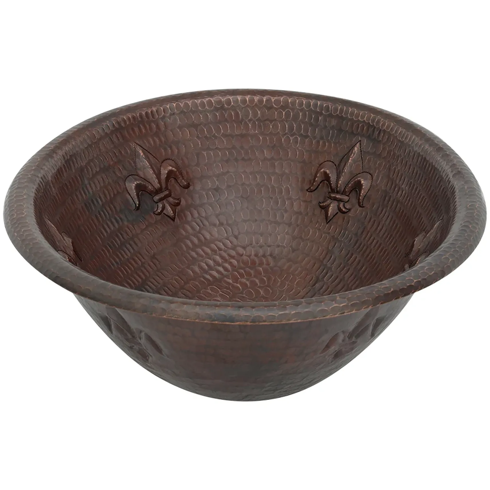 Premier Copper Products 19" Oval Copper Bathroom Sink, Oil Rubbed Bronze, LO19RFLDB