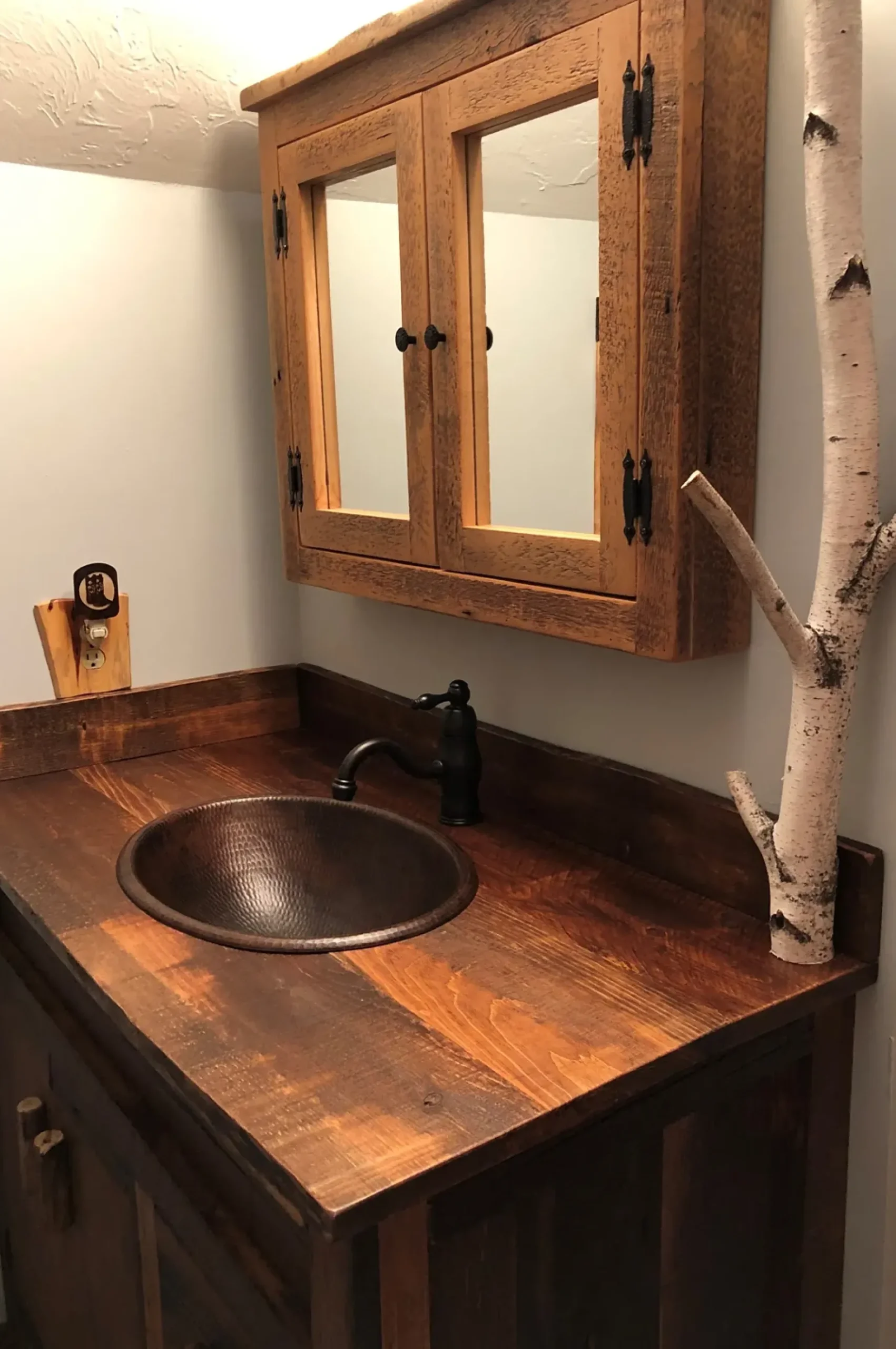Premier Copper Products 19" Oval Copper Bathroom Sink, Oil Rubbed Bronze, LO19RDB