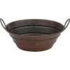 Premier Copper Products 19" Oval Copper Bathroom Sink, Oil Rubbed Bronze, VOB16DB