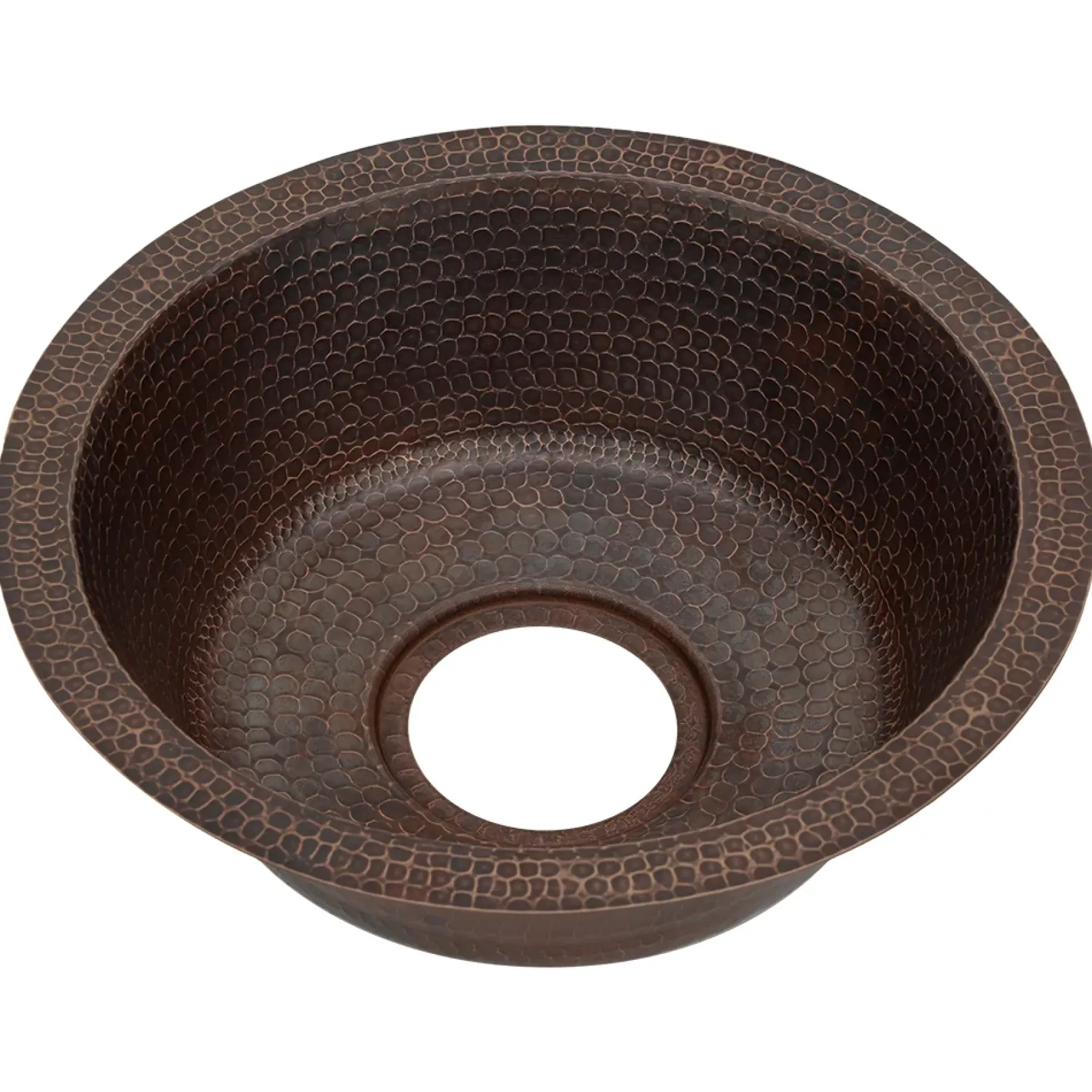 Premier Copper Products 14" Copper Bar/Prep Sink, Oil Rubbed Bronze, BR14DB3