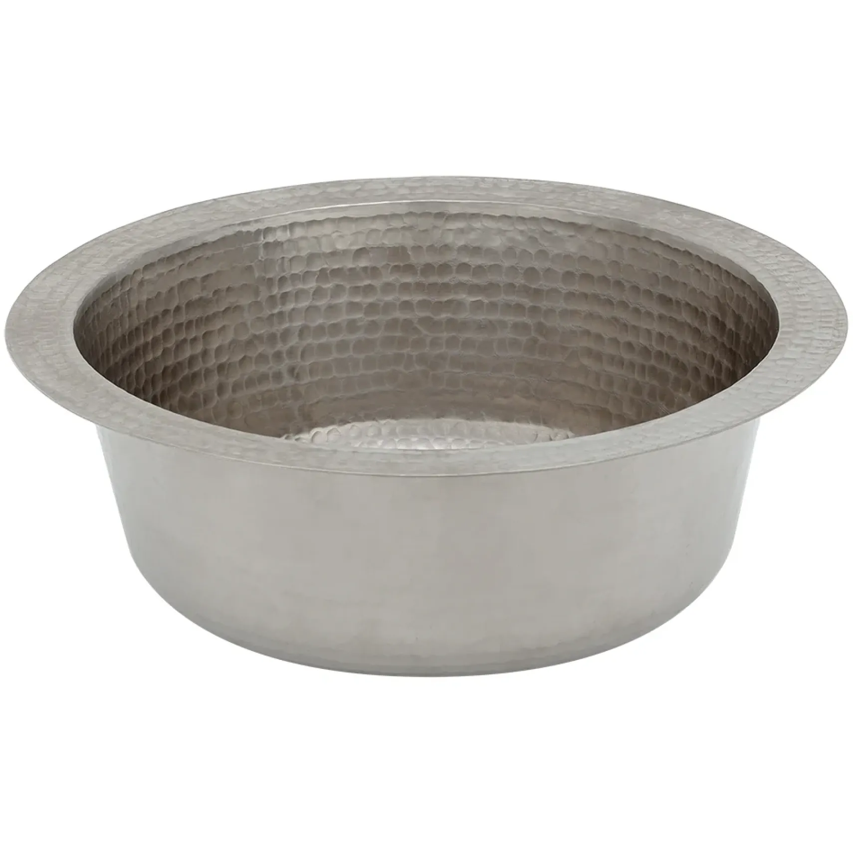 Premier Copper Products 12" Copper Bar/Prep Sink, Nickel, BR12EN2