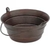 Premier Copper Products 16" Round Vessel - Above Counter Copper Bathroom Sink, Oil Rubbed Bronze, 16 Gauge, VR16BUDB