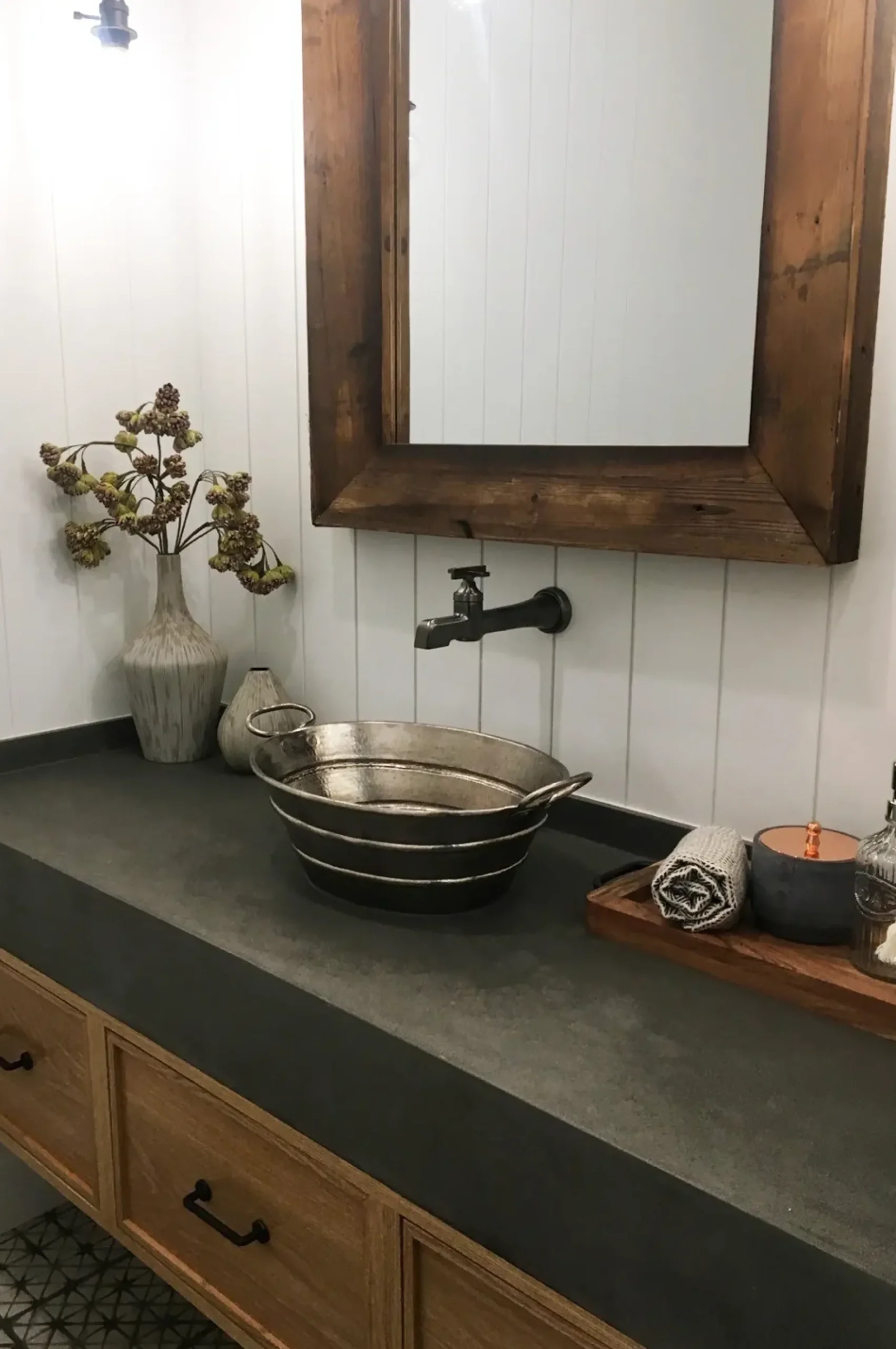 Premier Copper Products 19" Oval Copper Bathroom Sink, Nickel, VOB16EN