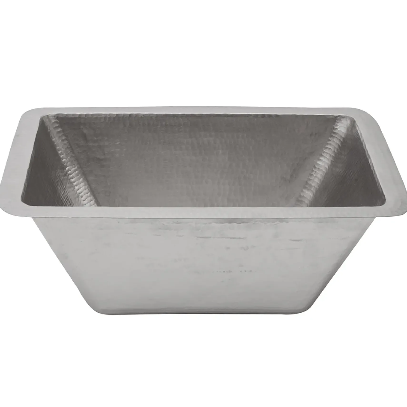 Premier Copper Products 17" Rectangle Copper Bar Sink in Nickel w/ 2" Drain Opening, Matching Drain and Accessories, BSP5_BRECEN2-B