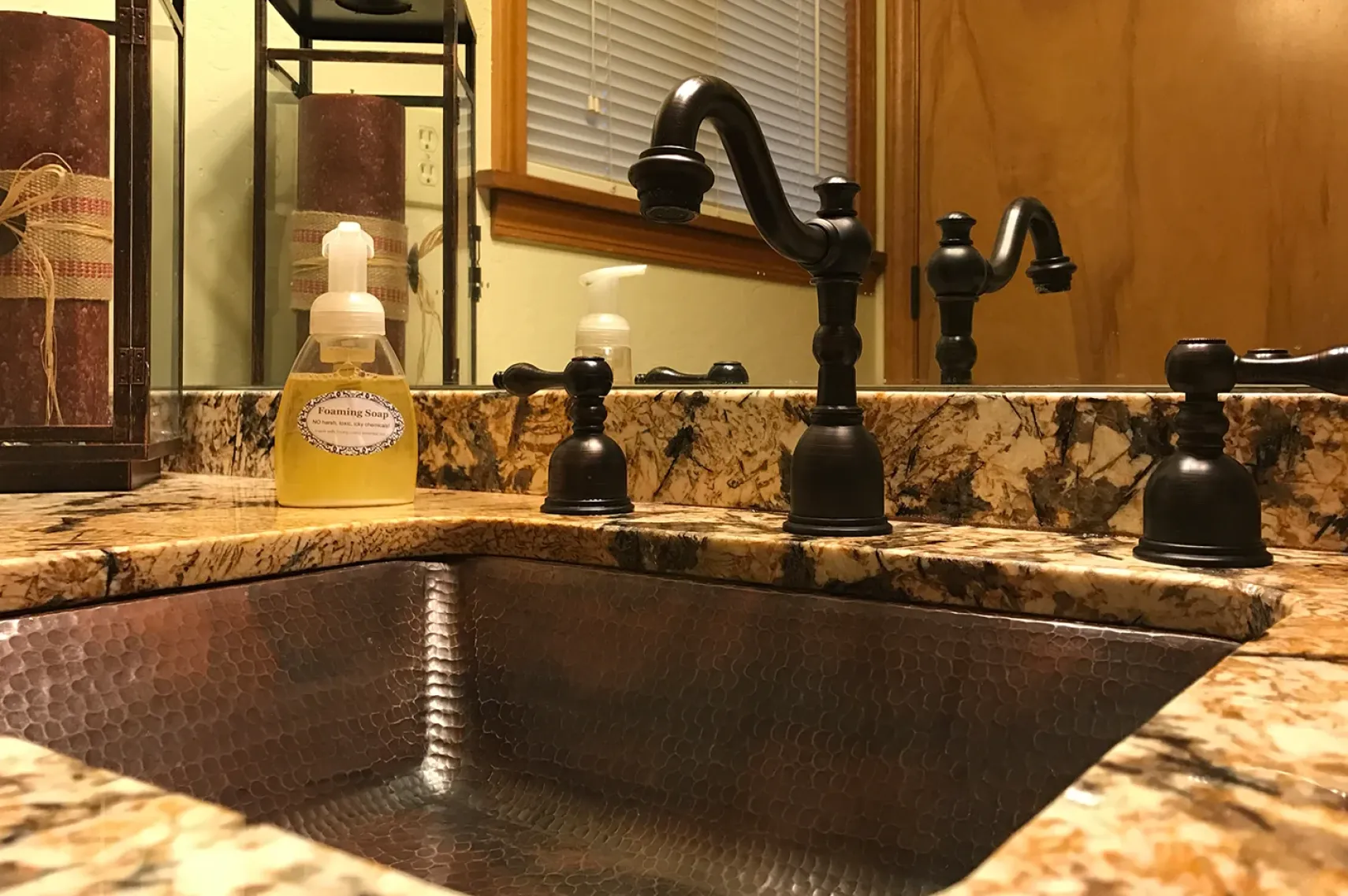 Premier Copper Products 19" Rectangle Copper Bathroom Sink, Oil Rubbed Bronze, LREC19DB