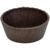 Premier Copper Products 15" Copper Bathroom Sink, Oil Rubbed Bronze, PVRTRDB