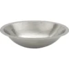 Premier Copper Products 19" Oval Copper Bathroom Sink, Nickel, LO19FEN