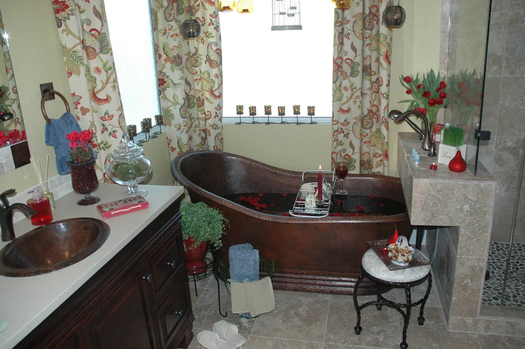Premier Copper Products 18" Oval Copper Bathroom Sink, Oil Rubbed Bronze, LO18RDB
