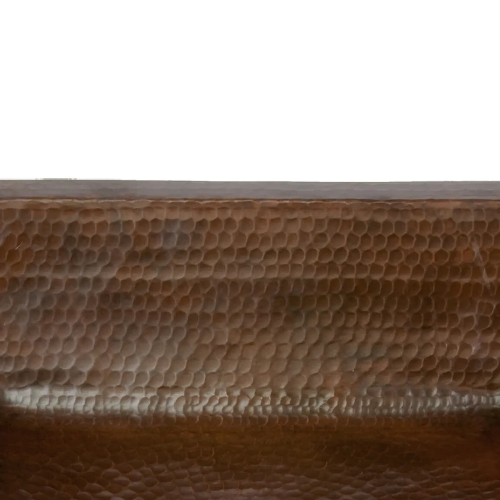 Premier Copper Products 19" Rectangle Under Counter Hammered Copper Bathroom Sink, Matching Drain and Accessories, Oil Rubbed Bronze, BSP5_LREC19DB-P