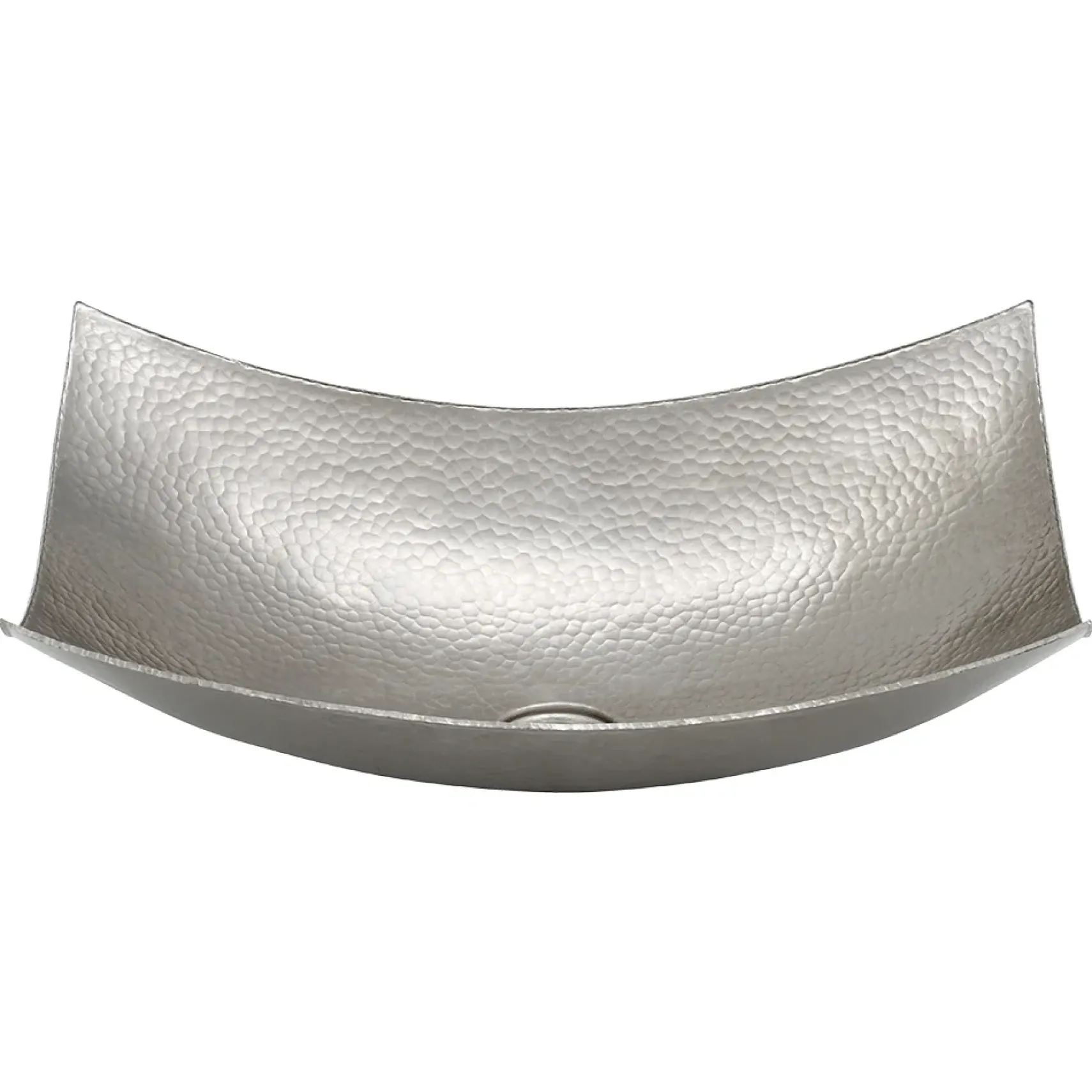 Premier Copper Products 18" Rectangle Copper Bathroom Sink, Nickel, VREC18MSEN