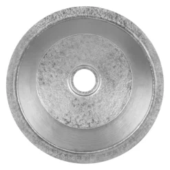 Premier Copper Products 14" Round Terra Firma Copper Bar/Prep Sink, Nickel, 10 Gauge, TFBR14EN2
