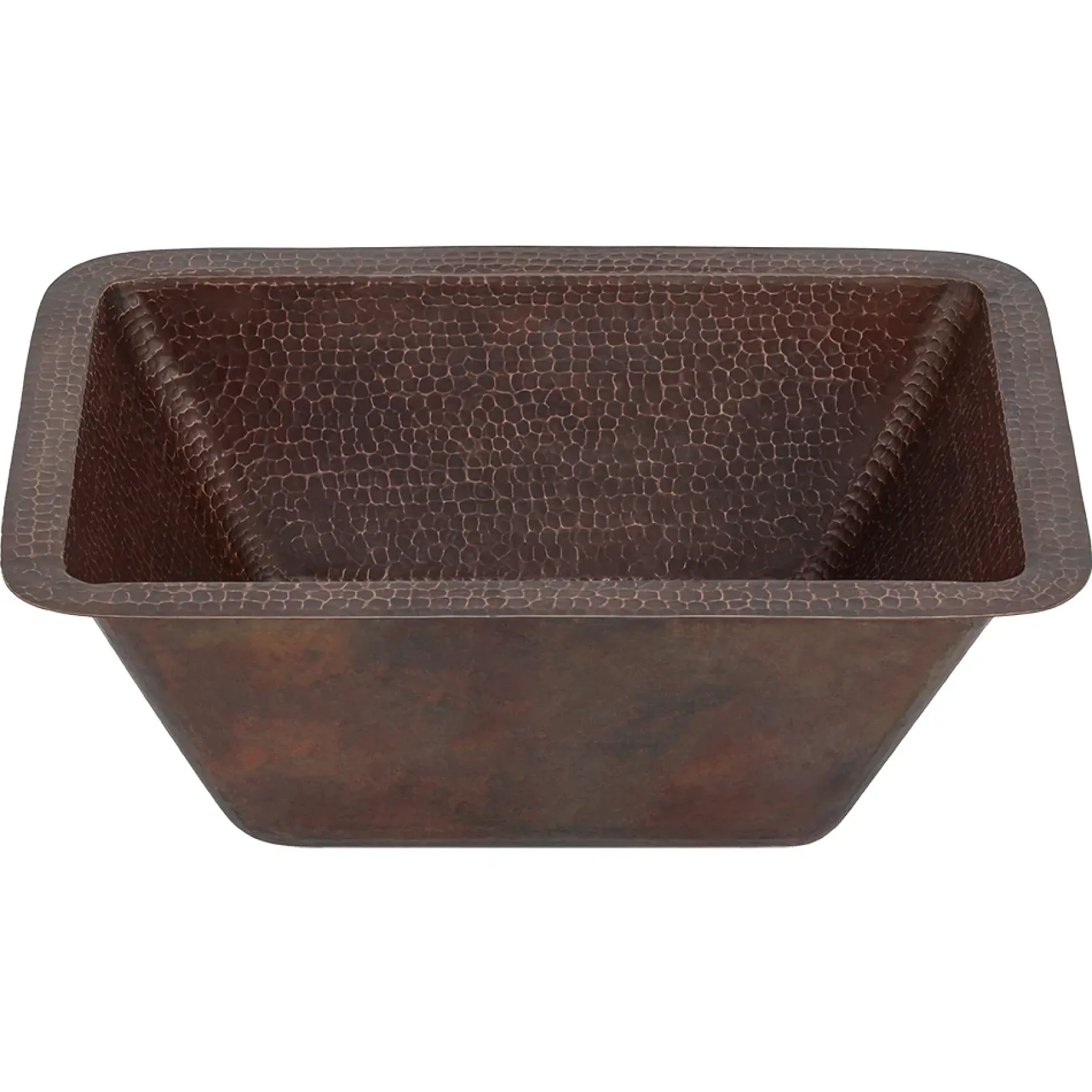 Premier Copper Products 17" Copper Bar/Prep Sink, Oil Rubbed Bronze, BRECDB3