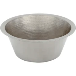 Premier Copper Products 16" Copper Bar/Prep Sink, Nickel, BR16EN2