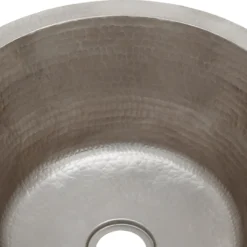 Premier Copper Products 16" Copper Bar/Prep Sink, Nickel, BR16EN2