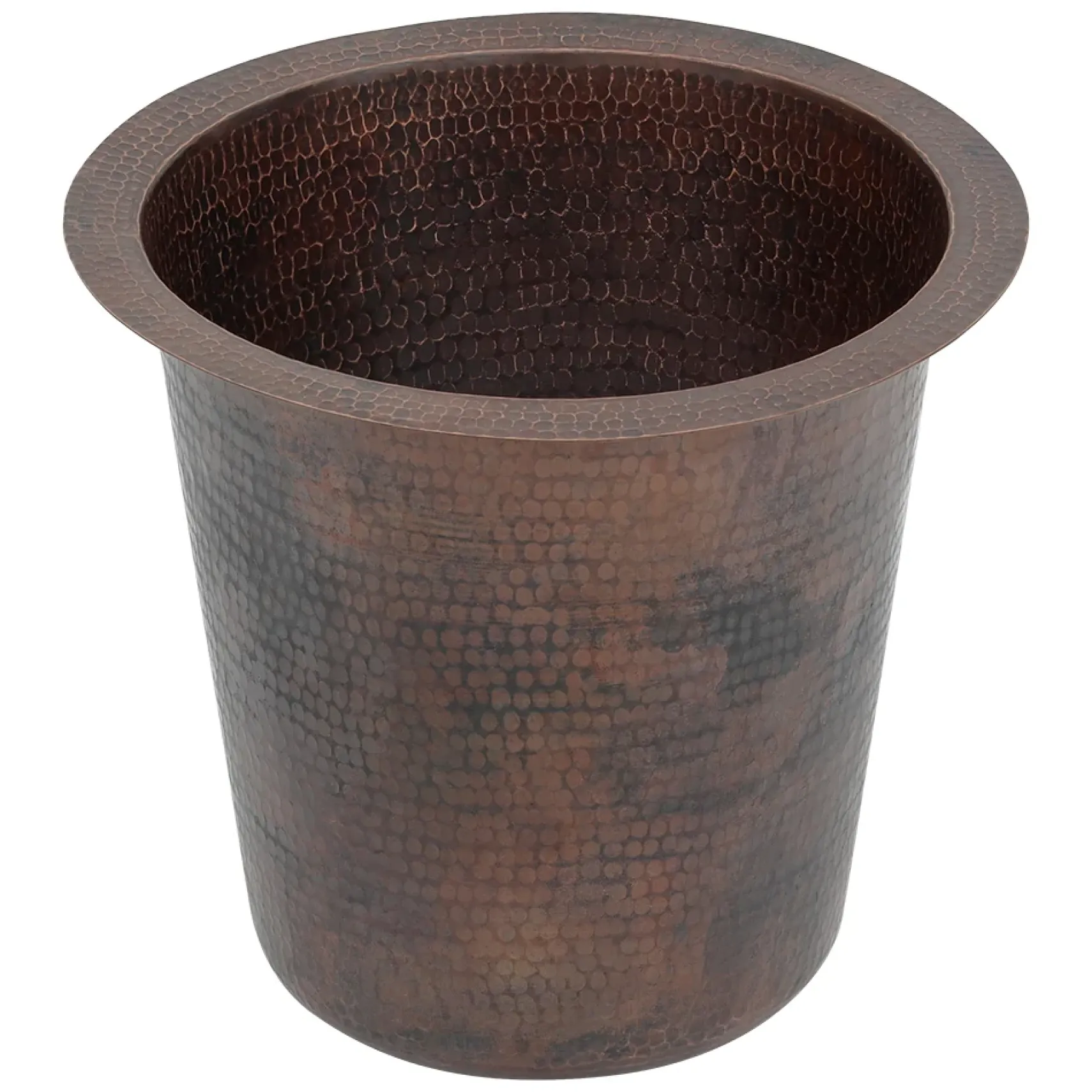 Premier Copper Products 12" Copper Bar/Prep Sink, Oil Rubbed Bronze, BR12WDB