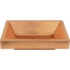 Premier Copper Products 19" Rectangle Copper Bathroom Sink, Polished Copper, VREC19SKPC