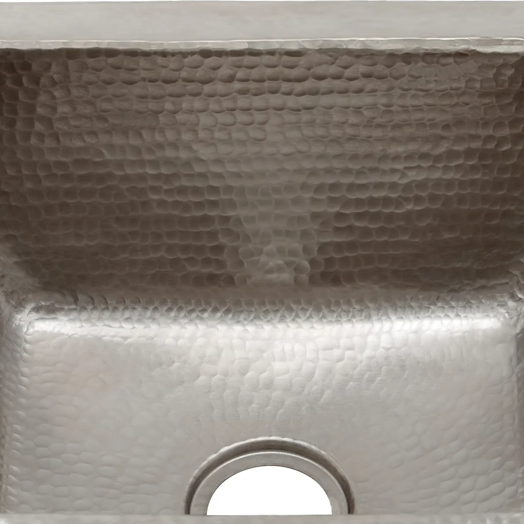 Premier Copper Products 17" Copper Bar/Prep Sink, Nickel, BRECEN2