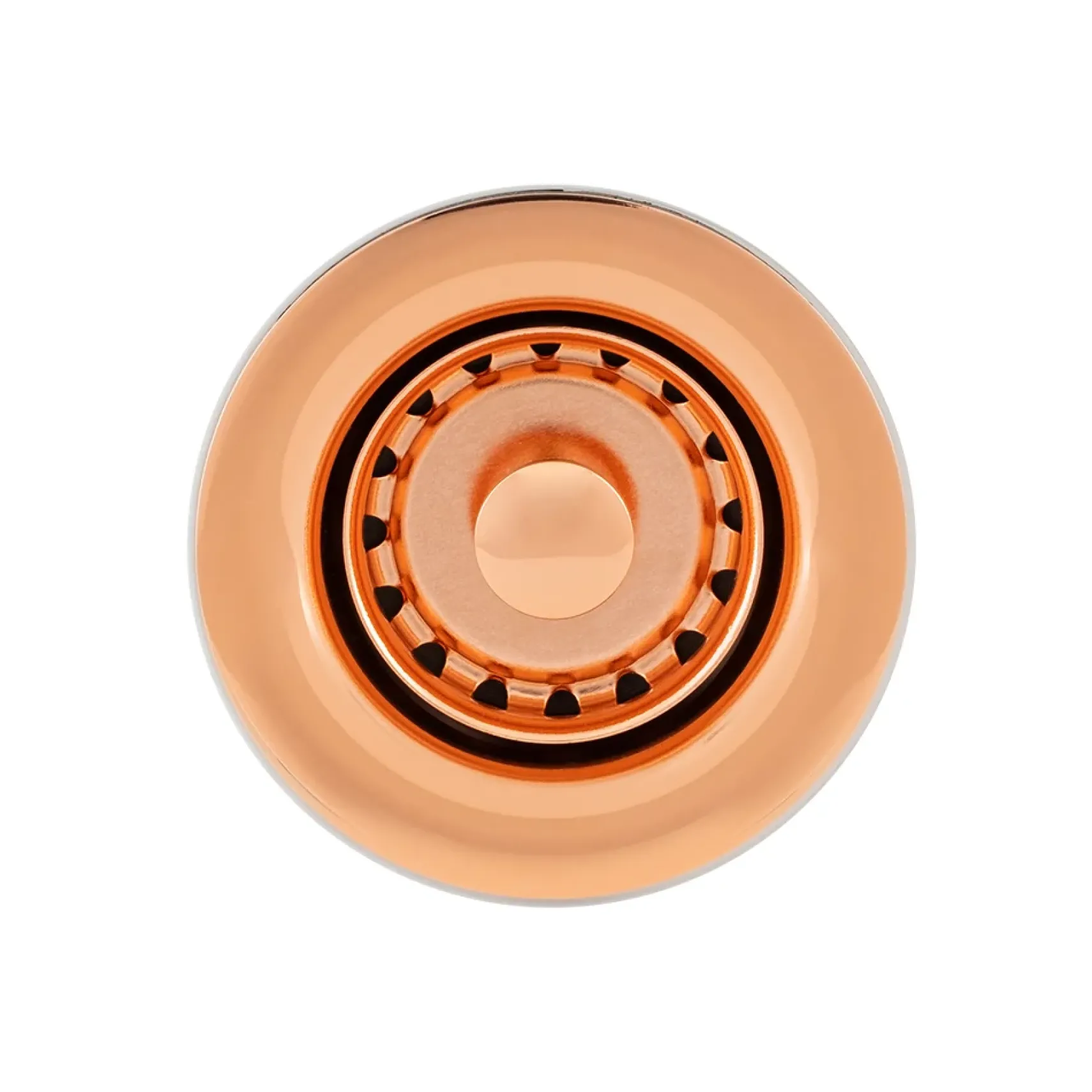 Premier Copper Products 15" Square Hammered Copper Bar/Prep Sink w/ 2" Drain Opening in Polished Copper, Matching Drain and Accessories, BSP5_BS15PC2-B