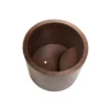 Premier Copper Products Japanese Style Soaker Hammered Copper Bathtub, BTR45DB