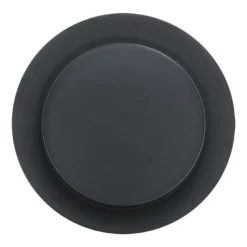 Premier Copper Products Tub Drain Trim and Two-Hole Overflow Cover for Bath Tubs - Matte Black, Brass, D-302BLK