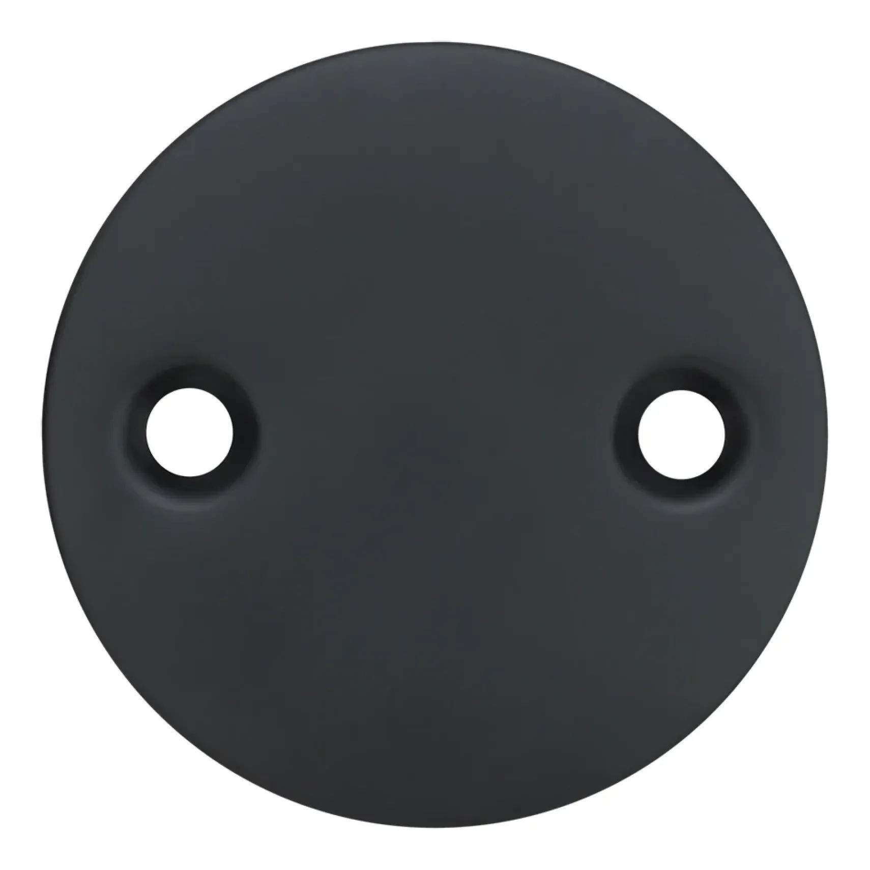 Premier Copper Products Tub Drain Trim and Two-Hole Overflow Cover for Bath Tubs - Matte Black, Brass, D-302BLK