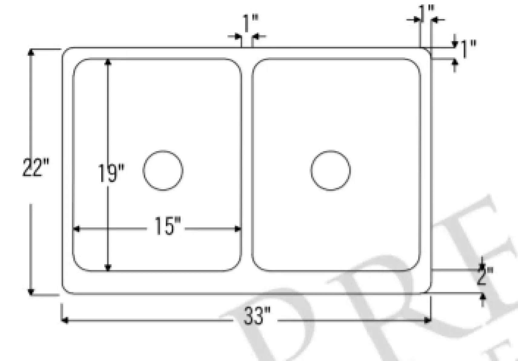 Premier Copper Products 33" Copper Farmhouse Sink, 50/50 Double Bowl, Oil Rubbed Bronze, KA50DB33229S