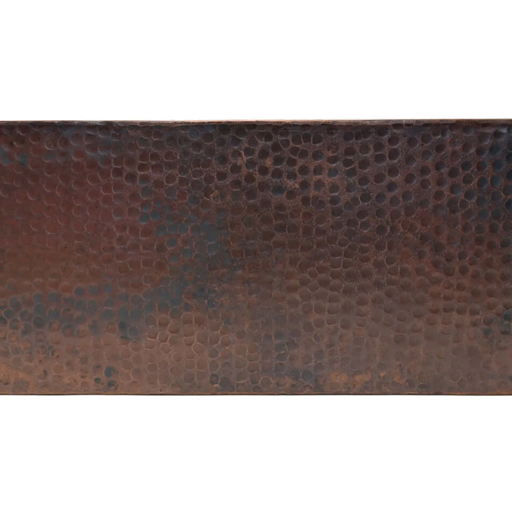 Premier Copper Products 33" Copper Farmhouse Sink, 50/50 Double Bowl, Oil Rubbed Bronze, KA50DB33229