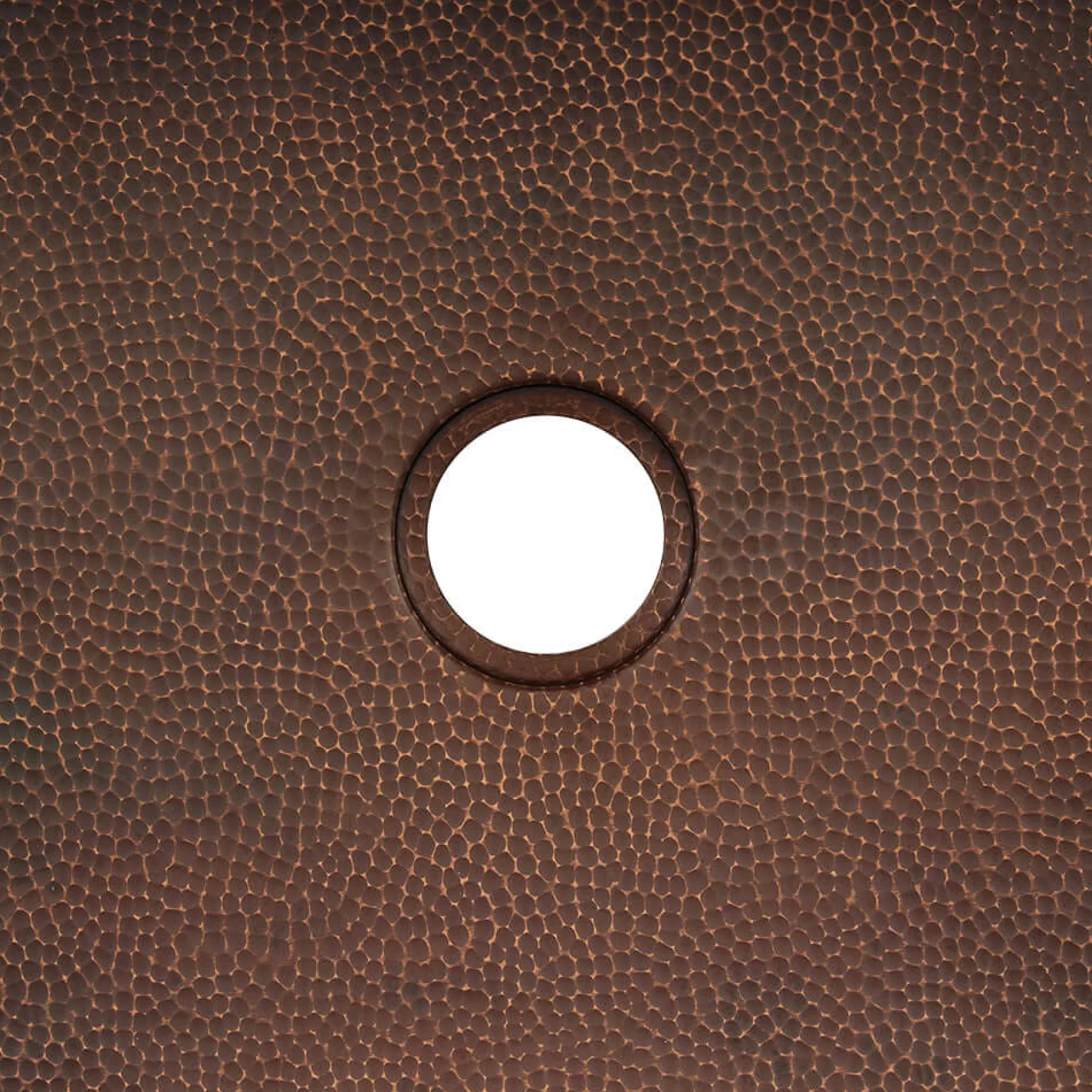 Premier Copper Products 33" Hammered Copper Farmhouse Sink, Oil Rubbed Bronze, 14 Gauge, KASDBRH33229TR