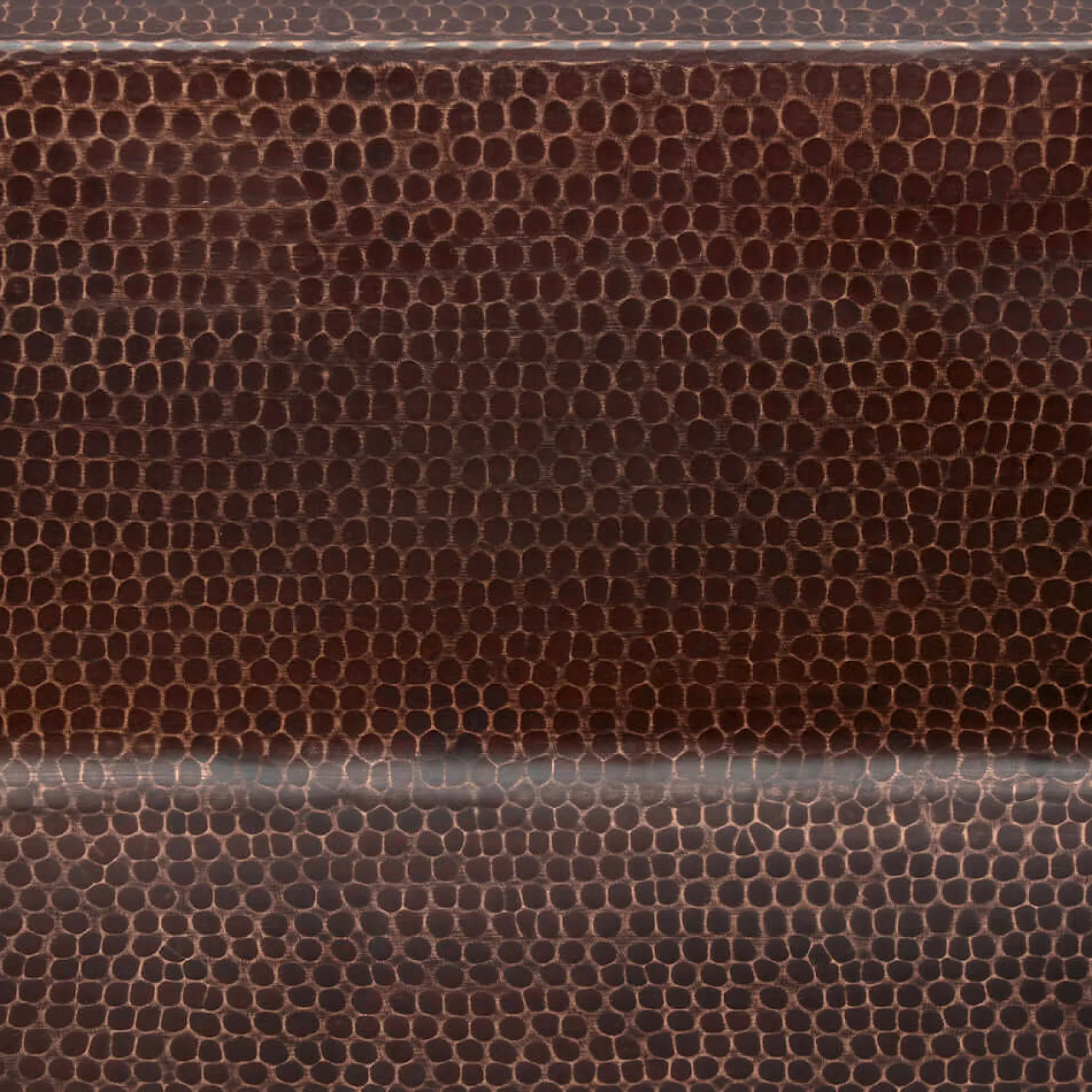 Premier Copper Products 30" Hammered Copper Farmhouse Sink, Glazed Black, 14 Gauge, KASBLK30229