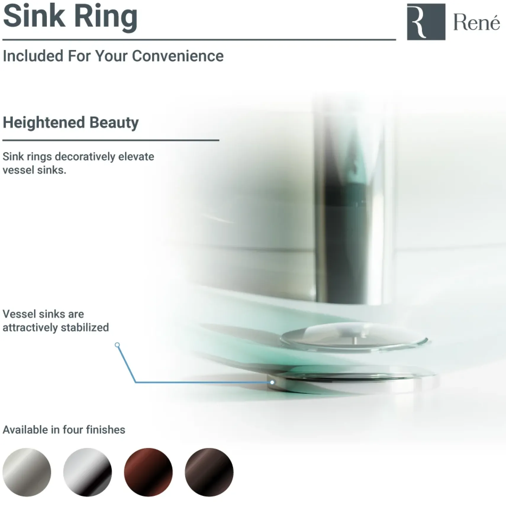 Rene 17" Round Glass Bathroom Sink, Beach Sand, with Faucet, R5-5025-WF-ABR