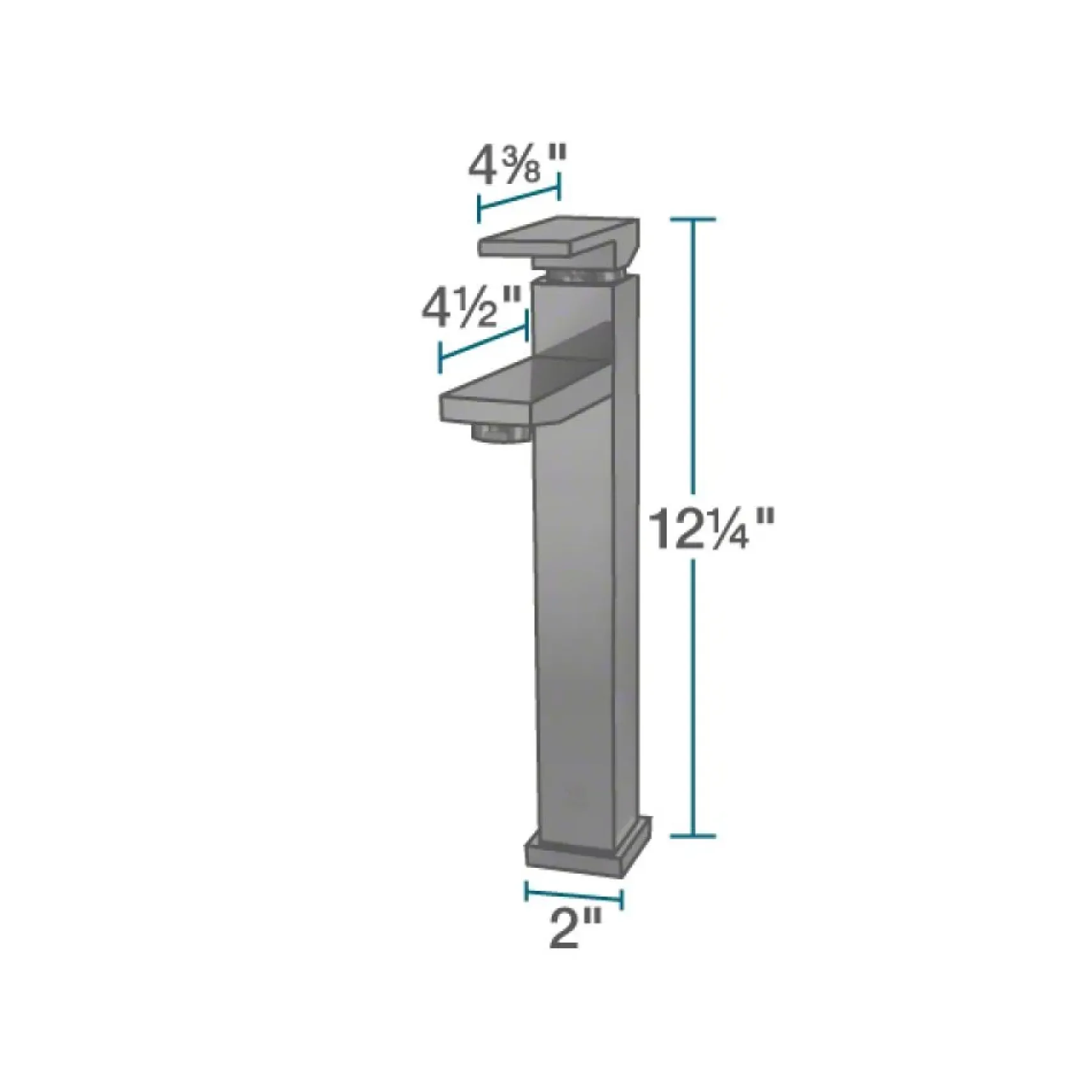 Rene 17" Round Glass Bathroom Sink, Cerulean, with Faucet, R5-5001-CER-R9-7003-ABR