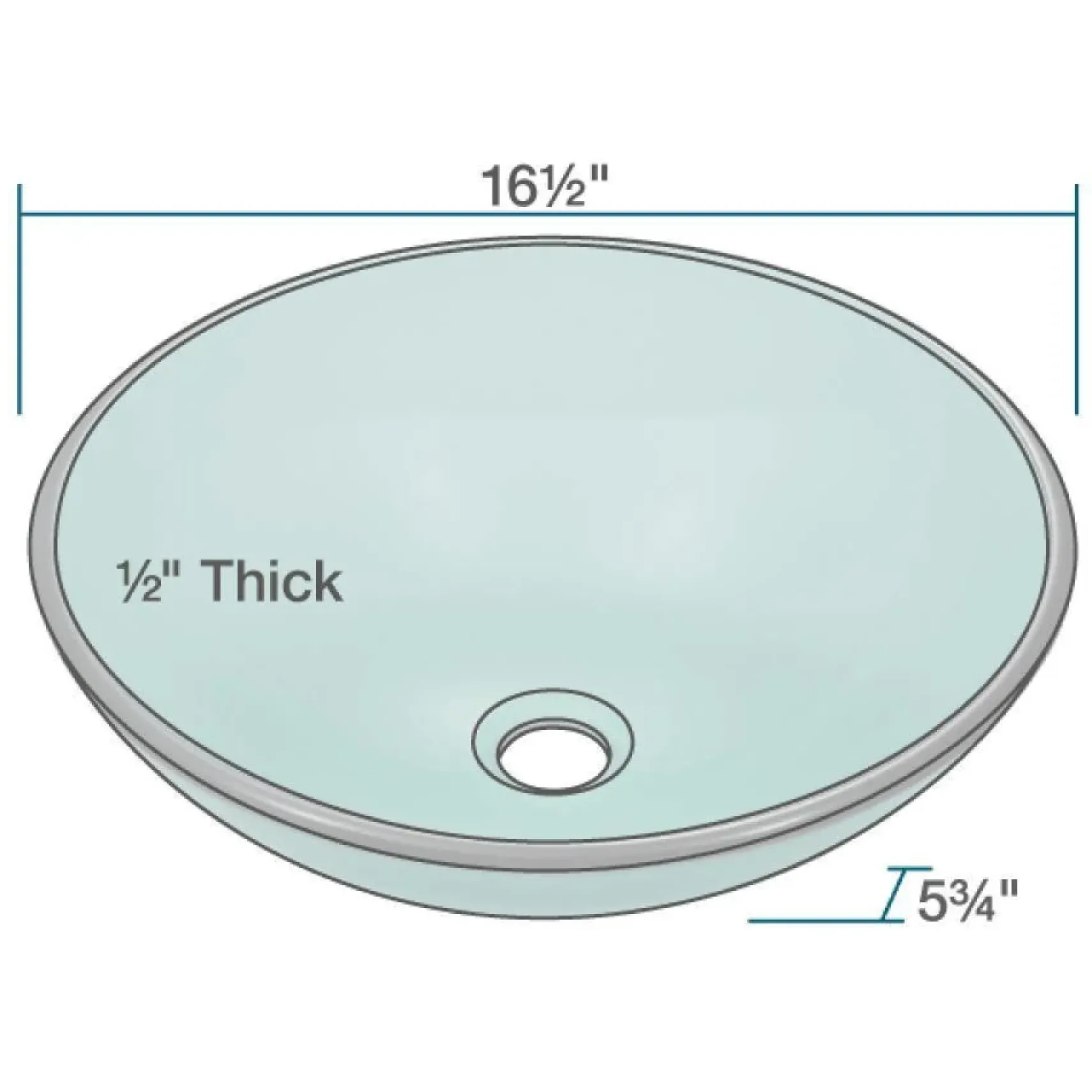 Rene 17" Round Glass Bathroom Sink, Ivy, with Faucet, R5-5001-IVY-R9-7006-C