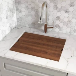 Ruvati 21 x 19 x 13 inch Deep Laundry Utility Workstation Sink Undermount 16 Gauge, RVU6321