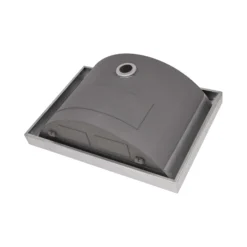 Ruvati Ariaso 20 x 14 inch Brushed Stainless Steel Rectangular Bathroom Sink Semi-Recessed- 16, RVH6211ST