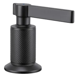 Ruvati Barolo Widespread Bathroom Faucet, Matte Black, Lever, RVF5236MB