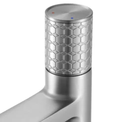 Ruvati Emilio Vessel Bathroom Faucet, Brushed Nickel, Single Lever, RVF5134BN