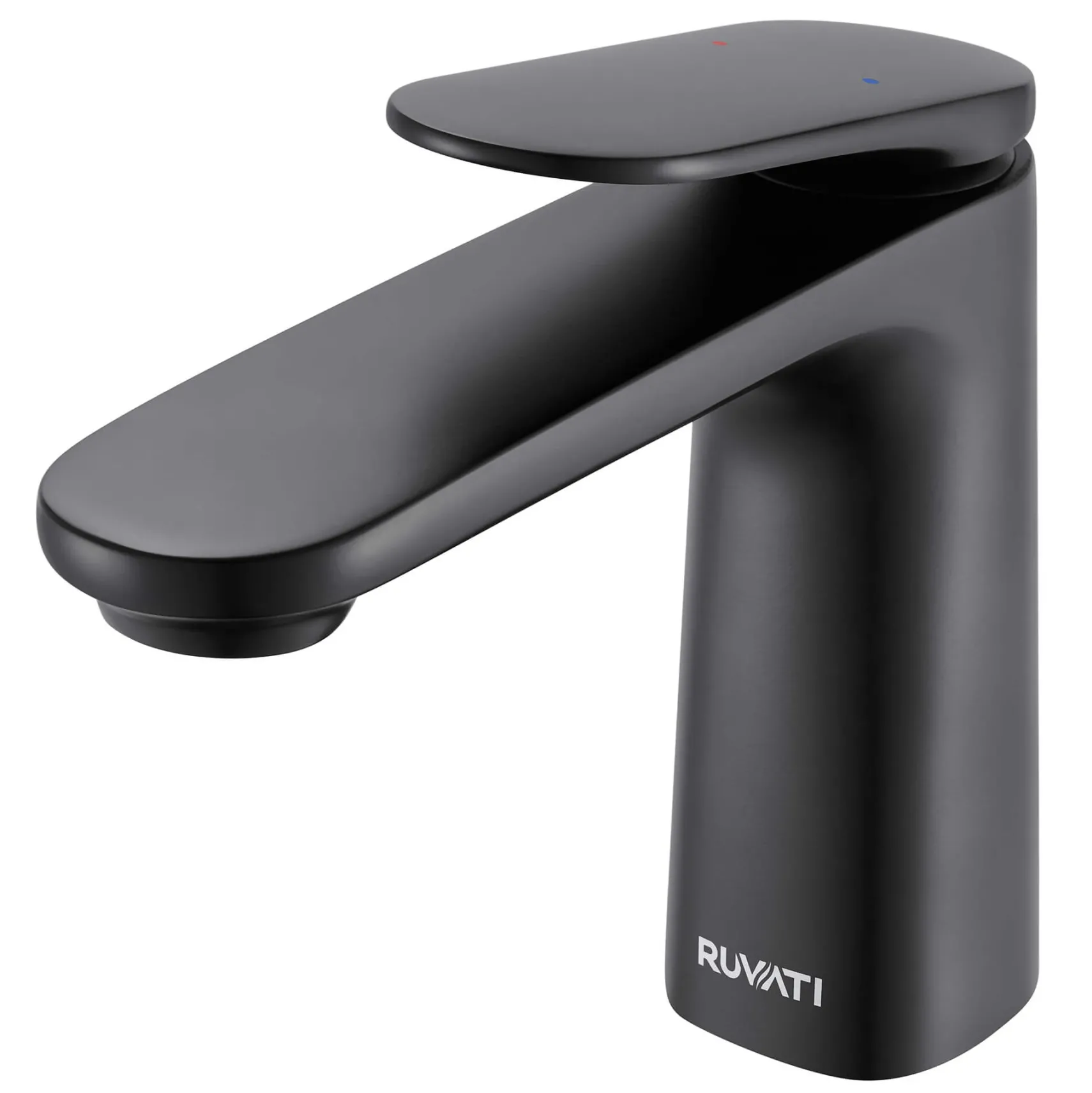Ruvati Este Bathroom Faucet, Matte Black, Single Lever, RVF5135MB