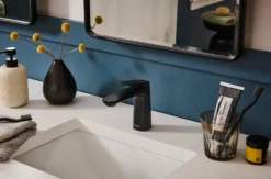 Ruvati Este Bathroom Faucet, Matte Black, Single Lever, RVF5135MB